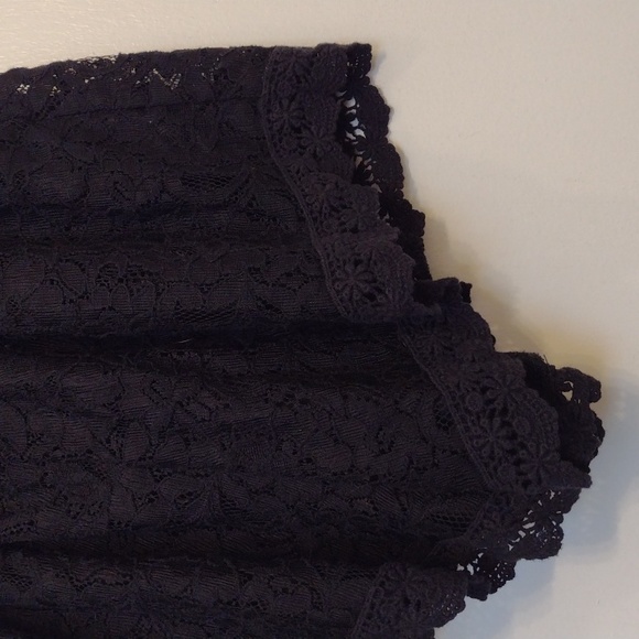 Xhilaration Black Lace Romper size XS - Picture 8 of 16